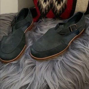 Vintage Eddie Bauer suede flats